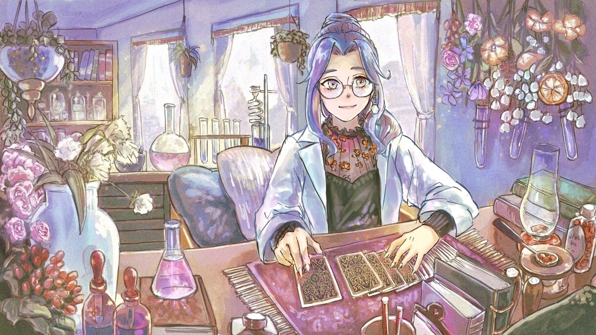 ファンタジー背景画魔法の世界観を描きます 絵本や動画の背景画、夢の光景の具現化などにご利用ください イメージ8