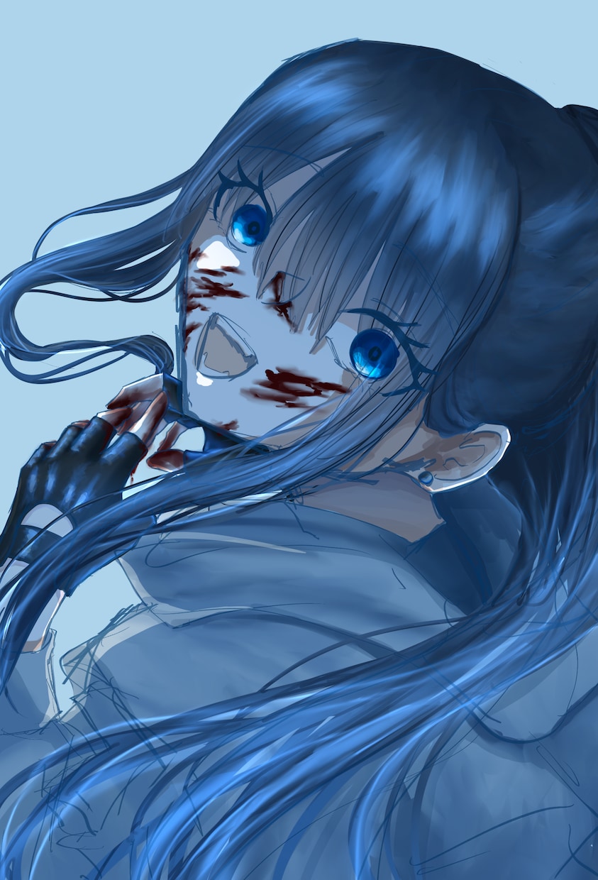 ダーク・不穏な雰囲気のイラストを制作します 歌ってみた/MV用サムネ対応。 イメージ10