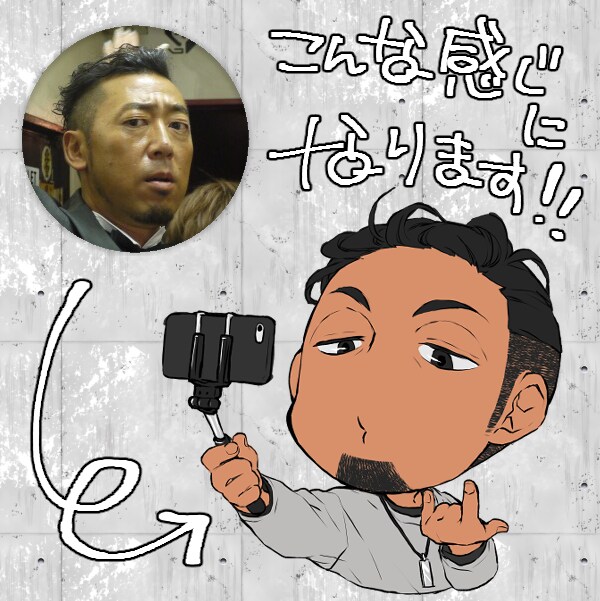 SNSアイコン用のデフォルメ似顔絵を描きます お写真を基にミニキャラ化させた似顔絵を制作いたします イメージ1