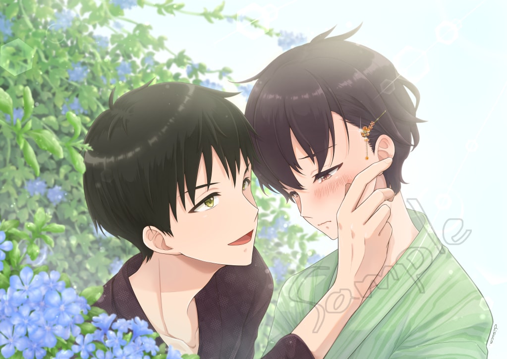 BL・GL可！アイコンや一枚絵など制作します 中高生くらいの可愛らしい男の子・女の子が得意です！ イメージ4