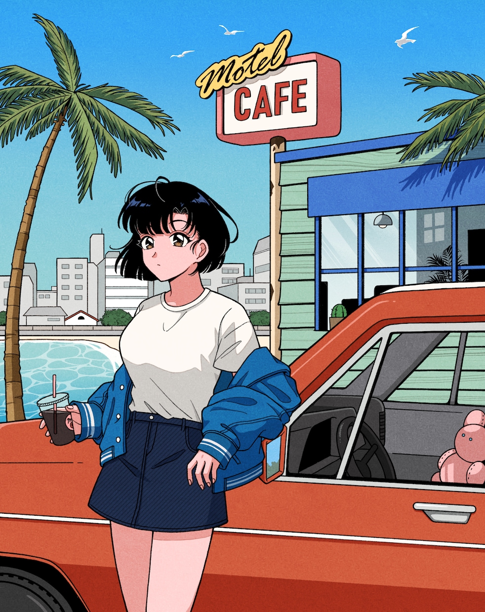 商用/EN OK◎レトロポップなイラスト描きます ◆動画サムネイル・ジャケット・グッズ・何でもご相談ください◆ イメージ7