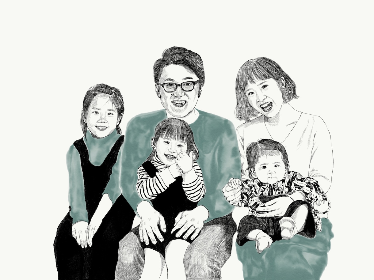家族、子供、記念アート・プレゼントにも喜ばれます キャンバスプリント　正方形 W400×H400×D37mm イメージ2