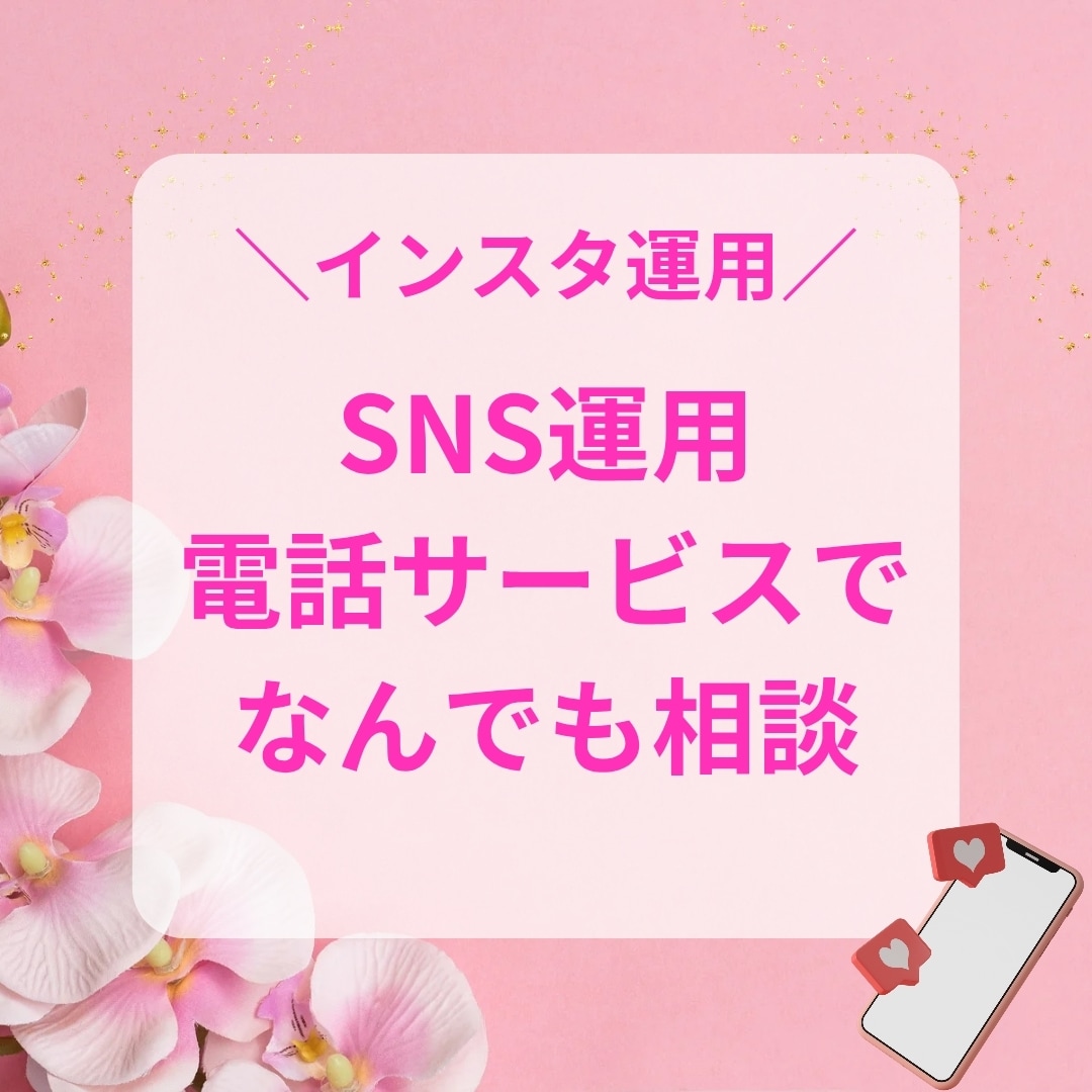 インスタなどSNS運用の質問に答えます SNS動線やプロフィール、統合コンセプトなどの作り方 イメージ2