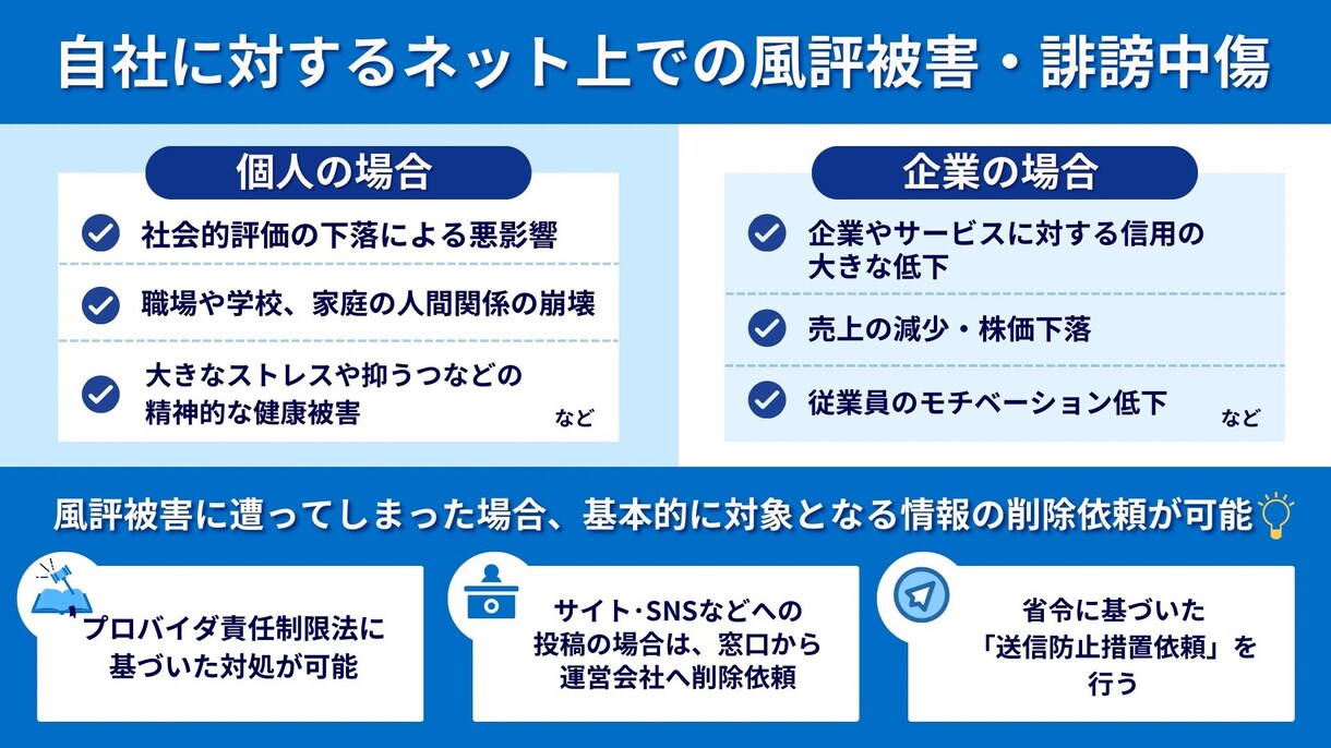 逆SEOサジェスト汚染から風評被害削除対応します 誹謗中傷のネガティブワードを非表示 2ページ以降に下げます イメージ9