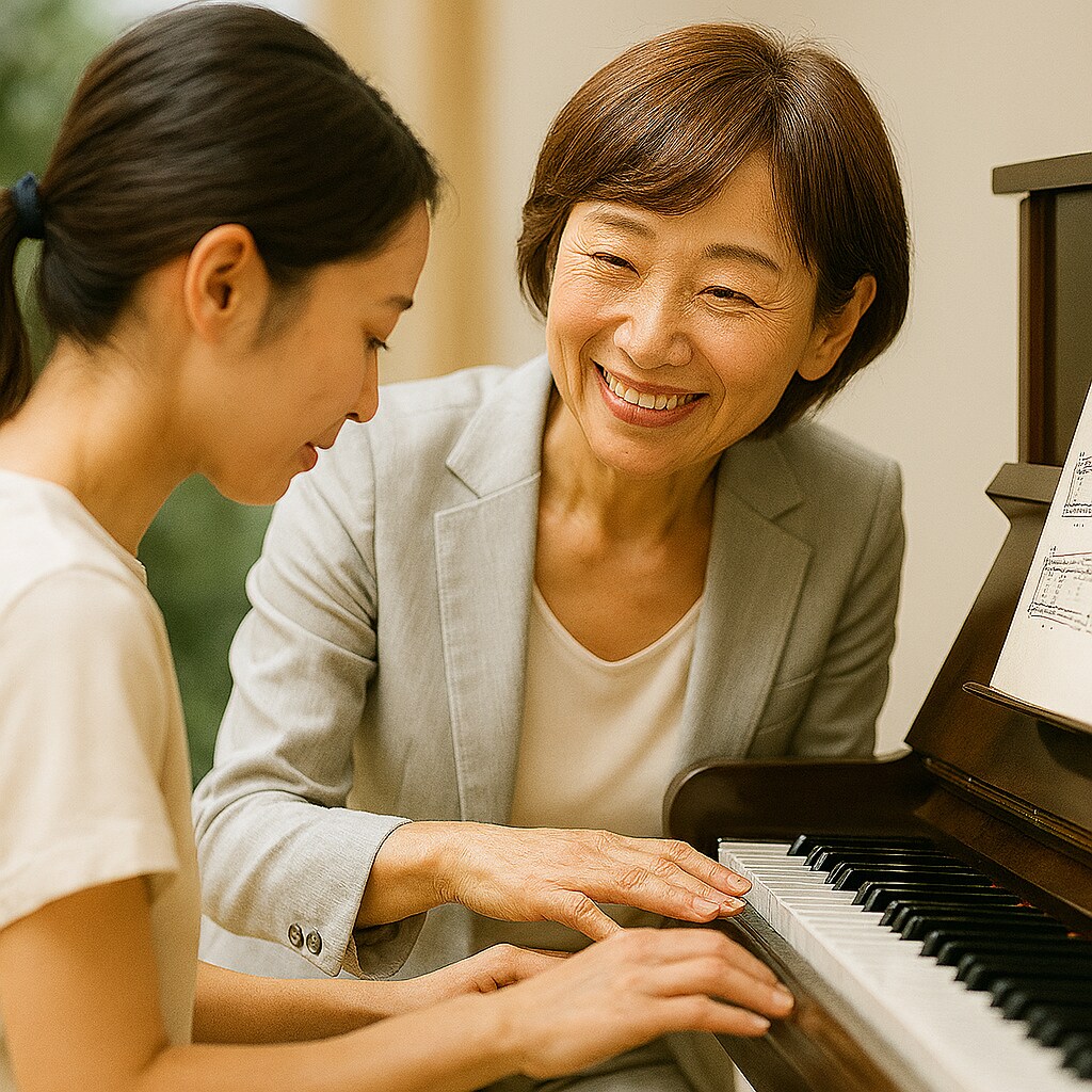 練習途中でもOK◎相談型レッスン・丁寧に指導します 忙しい方も無理なく続けられる・楽譜が読める方へ柔軟に対応 イメージ5