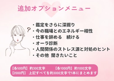 辞めたい・つらい仕事どう向き合えばいいか霊視します 辞めたくなる毎日に。今の自分を整理する“心の逃げ場”を霊視で イメージ6