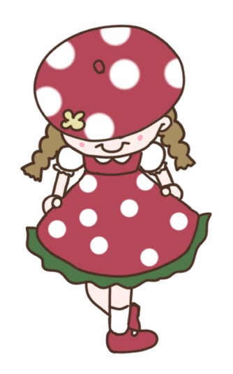 LINEスタンプに使えるイラストを作ります いちごとさくらんぼの妖精イラスト イメージ4