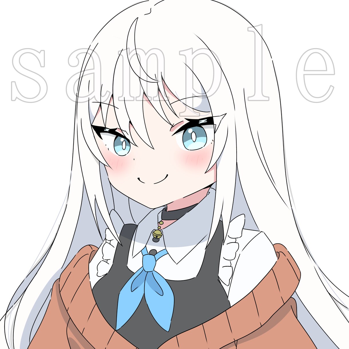 かわいい美少女イラスト描きます SNSのアイコン・サムネイル・立ち絵などに！ イメージ5