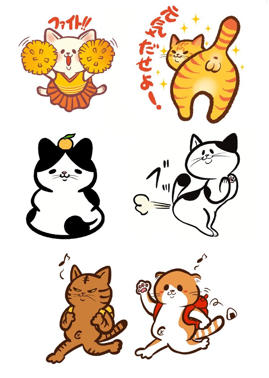 商用OK！かわいくてゆかいな動物イラスト描きます ラフ提案数、修正回数無制限で承っております イメージ6