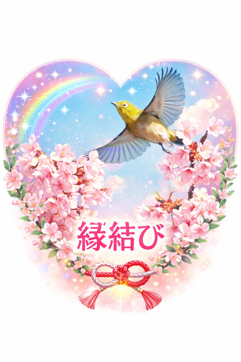 縁結び♡相性アップで願望成就へのサポートをします 人間関係、当選・合格等、相性を上げて夢を叶える確率を上げます イメージ1