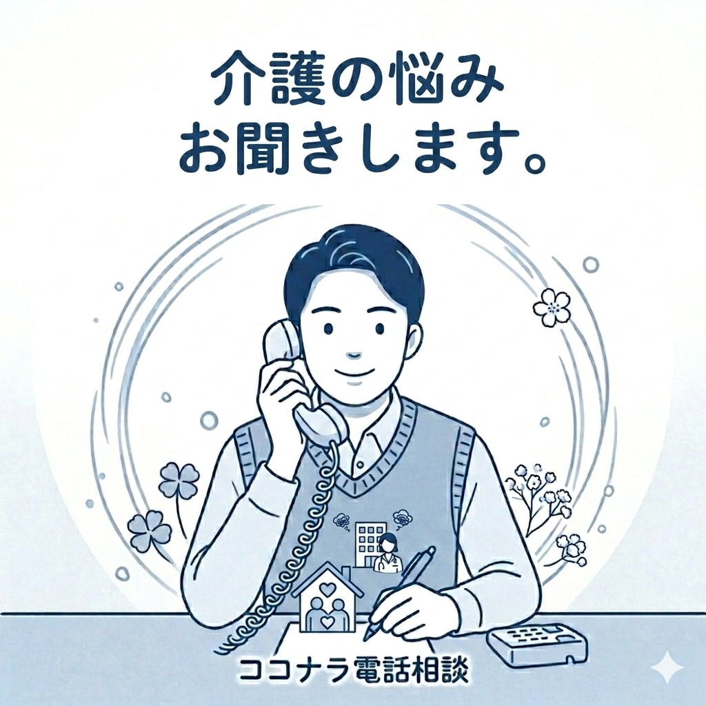 介護の悩み、つらい気持ちお聞きします 現場のしんどさ、人間関係のモヤモヤ。ゆっくりお聞きします。 イメージ1