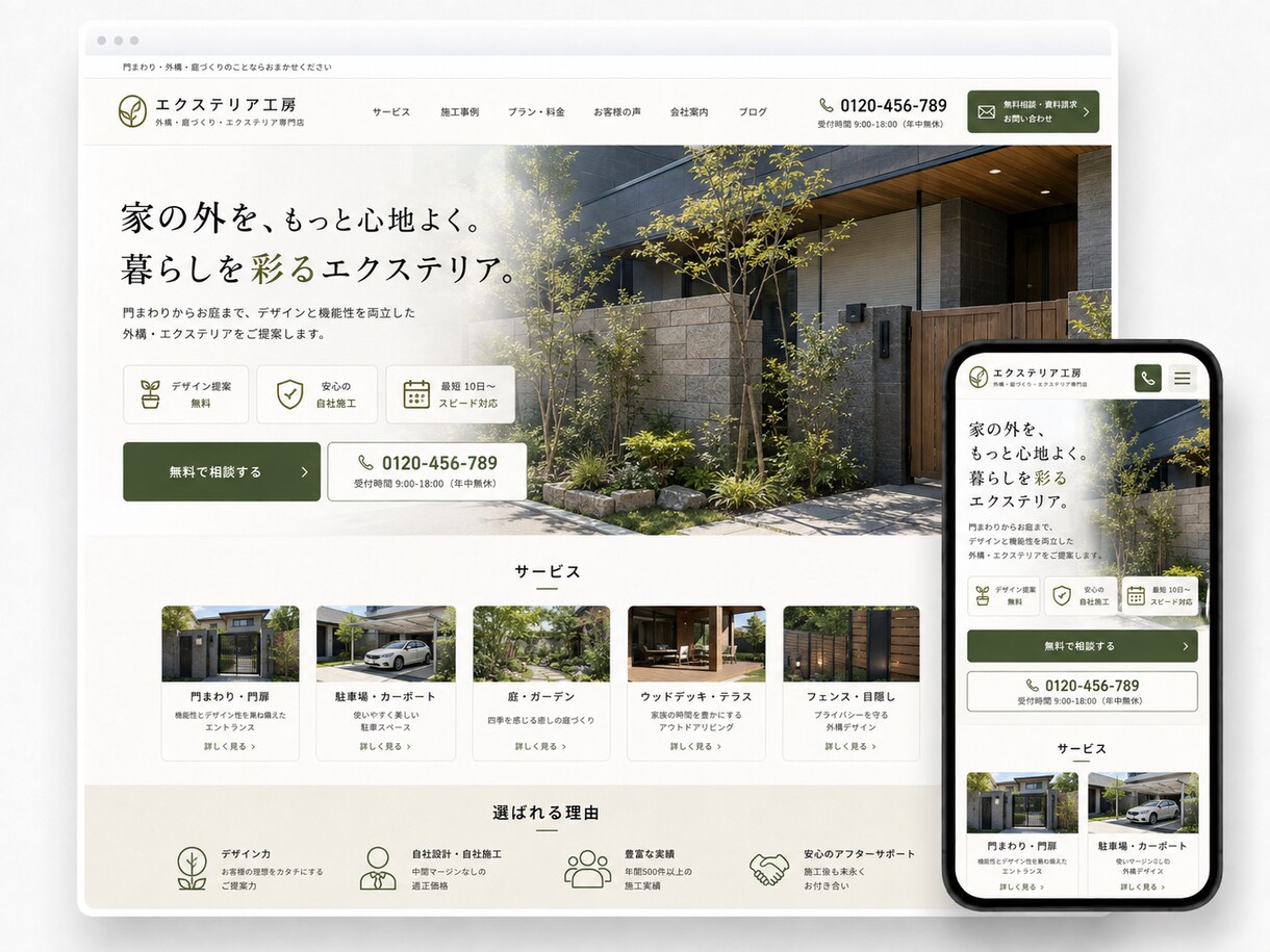 建設業専門のホームページを制作しますます 現場の強みが伝わる、更新しやすいホームページ イメージ6