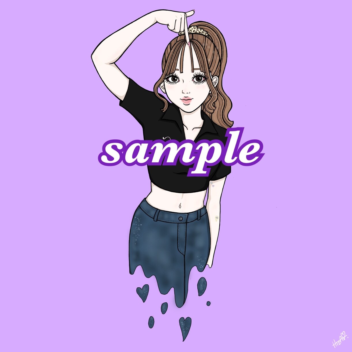 KAWAII♡SNSアイコン描きます みなさまのSNSアイコンKAWAII♡くします！！ イメージ9