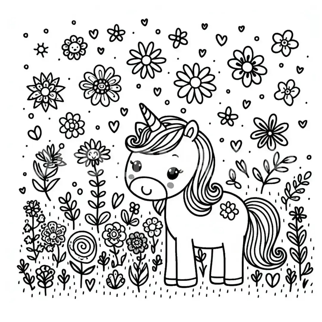 小さいお子さん向け塗り絵イラスト作成します 楽しみながら創造力を育む、シンプルで魅力的な塗り絵セット イメージ5