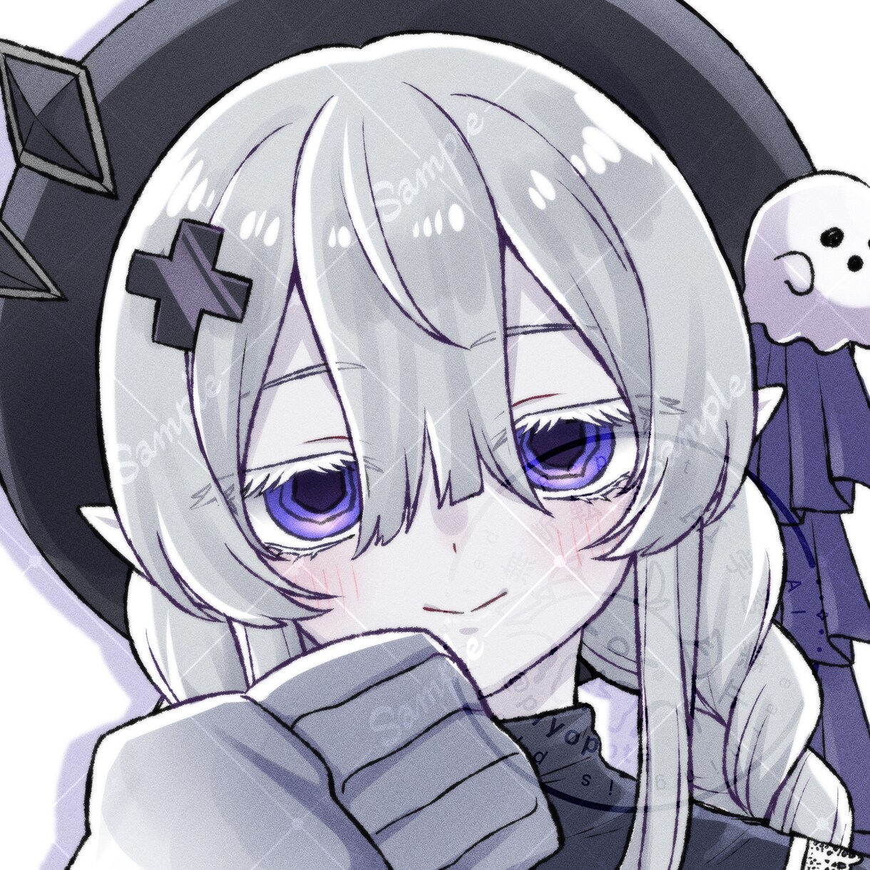 ラフなタッチのシンプルなアイコン制作します 等身、SDキャラどちらも可。かっこいいもかわいいもいけます！ イメージ3