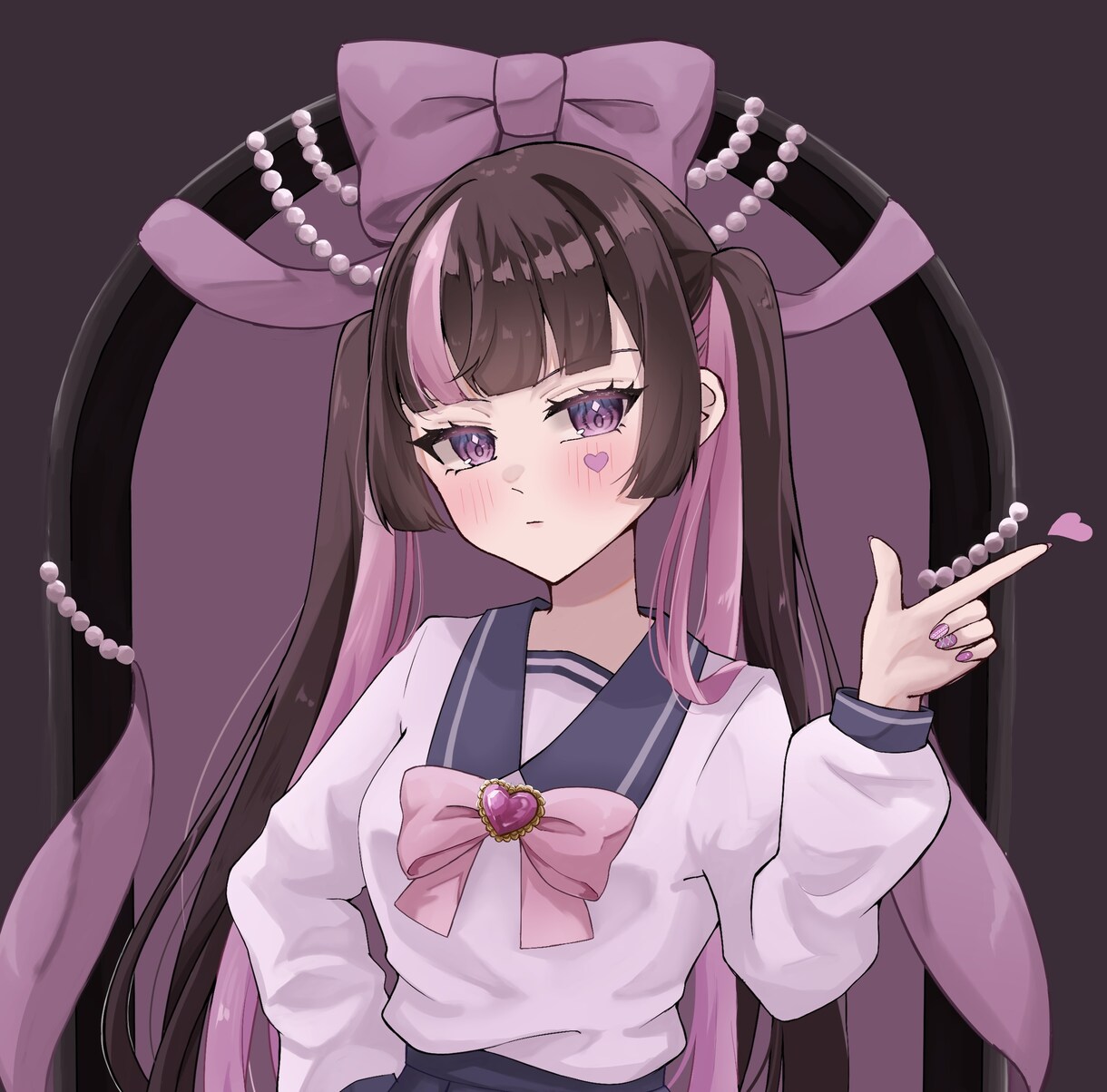 女の子の可愛いイラスト描きます サムネ、アイコン、歌ってみたに使用できるイラストを描きます！ イメージ3