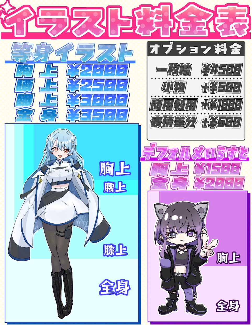 イラスト依頼承ります あなたの描いて欲しいイラストを描きます！ イメージ3