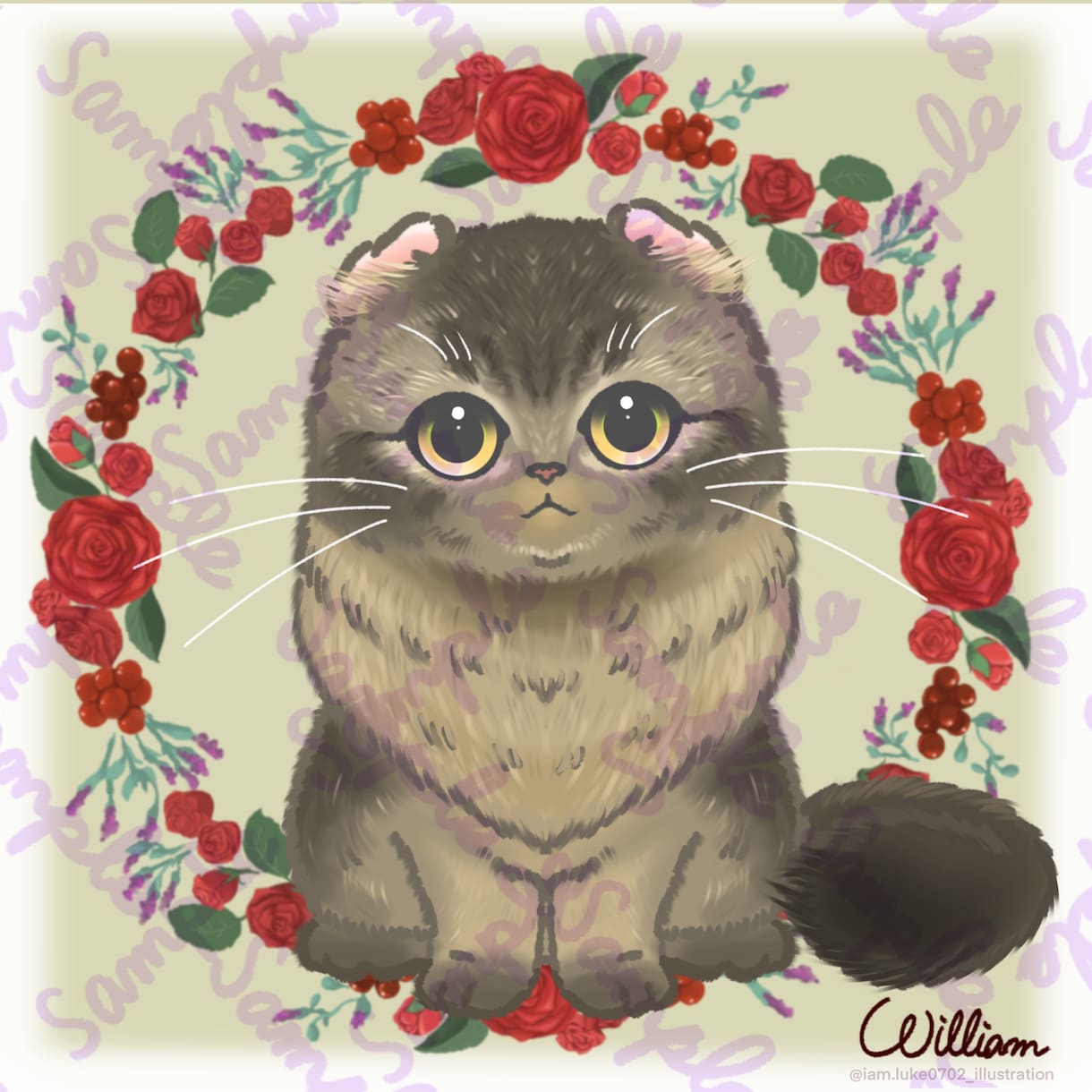 ねこちゃんのかわいい似顔絵描きます アイコン利用OK！お気軽にご相談ください♪ イメージ5