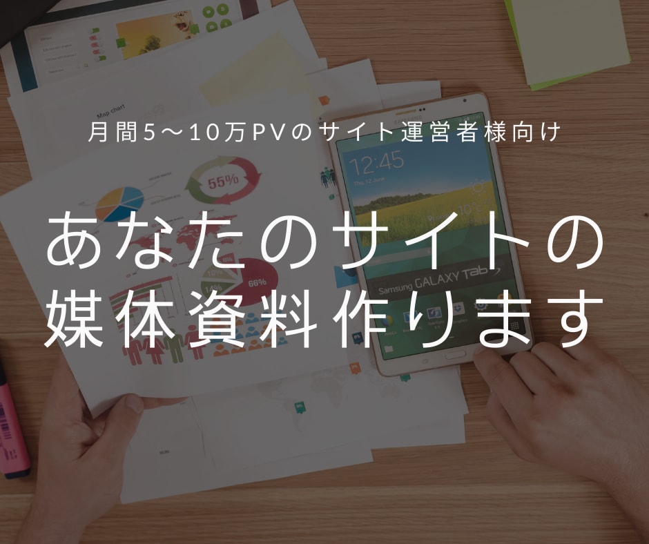 サイトで純広告を受注するための媒体資料を作成します 【業界11年】web広告代理店出身者が媒体資料を作成します イメージ1