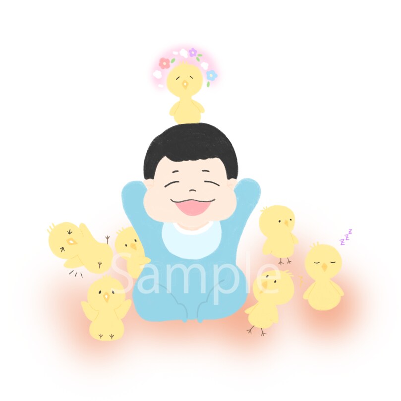 ゆるふわの可愛いイラストお描きします ほんわかしたイラストが得意です。 イメージ8