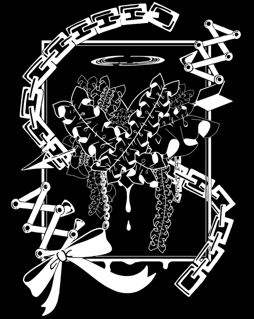 グラフィック/ロゴお作りします タトゥーデザインのようなかっこいいロゴを制作いたします イメージ1