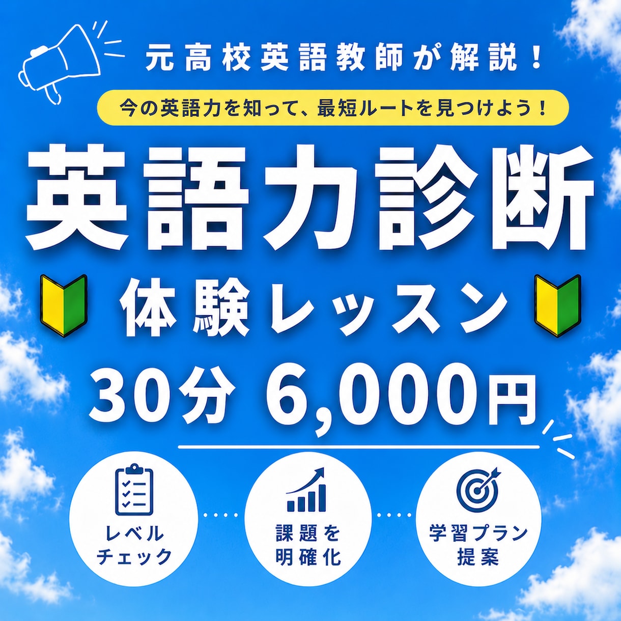体験レッスン【初心者向け】中学英文法を解説します TOEIC950点の元高校英語教師が行う楽しい英語の授業！ イメージ1
