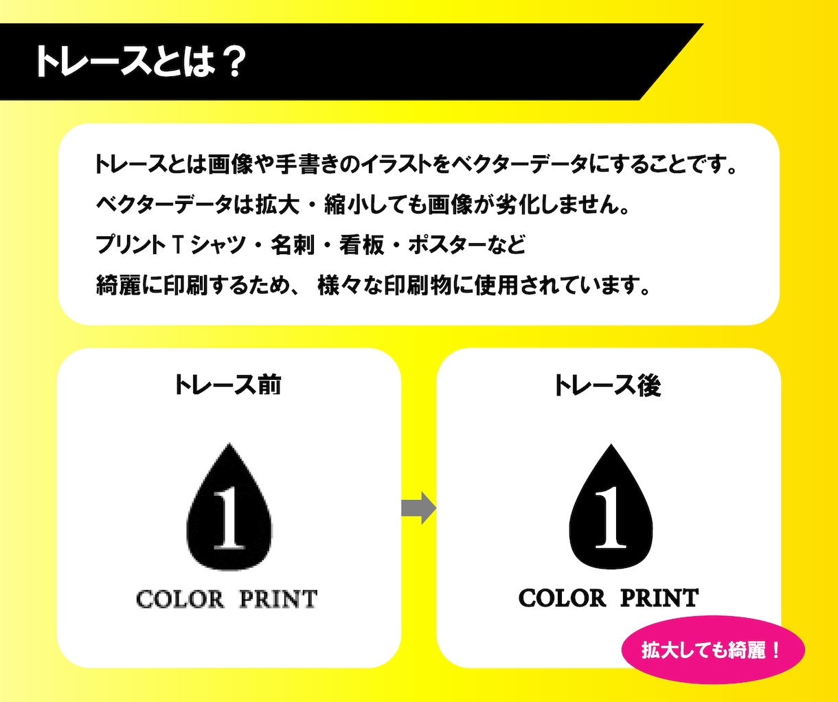 ロゴ、イラストデータを修正してAiデータ化します Aiデータの作成、お任せください。 イメージ2
