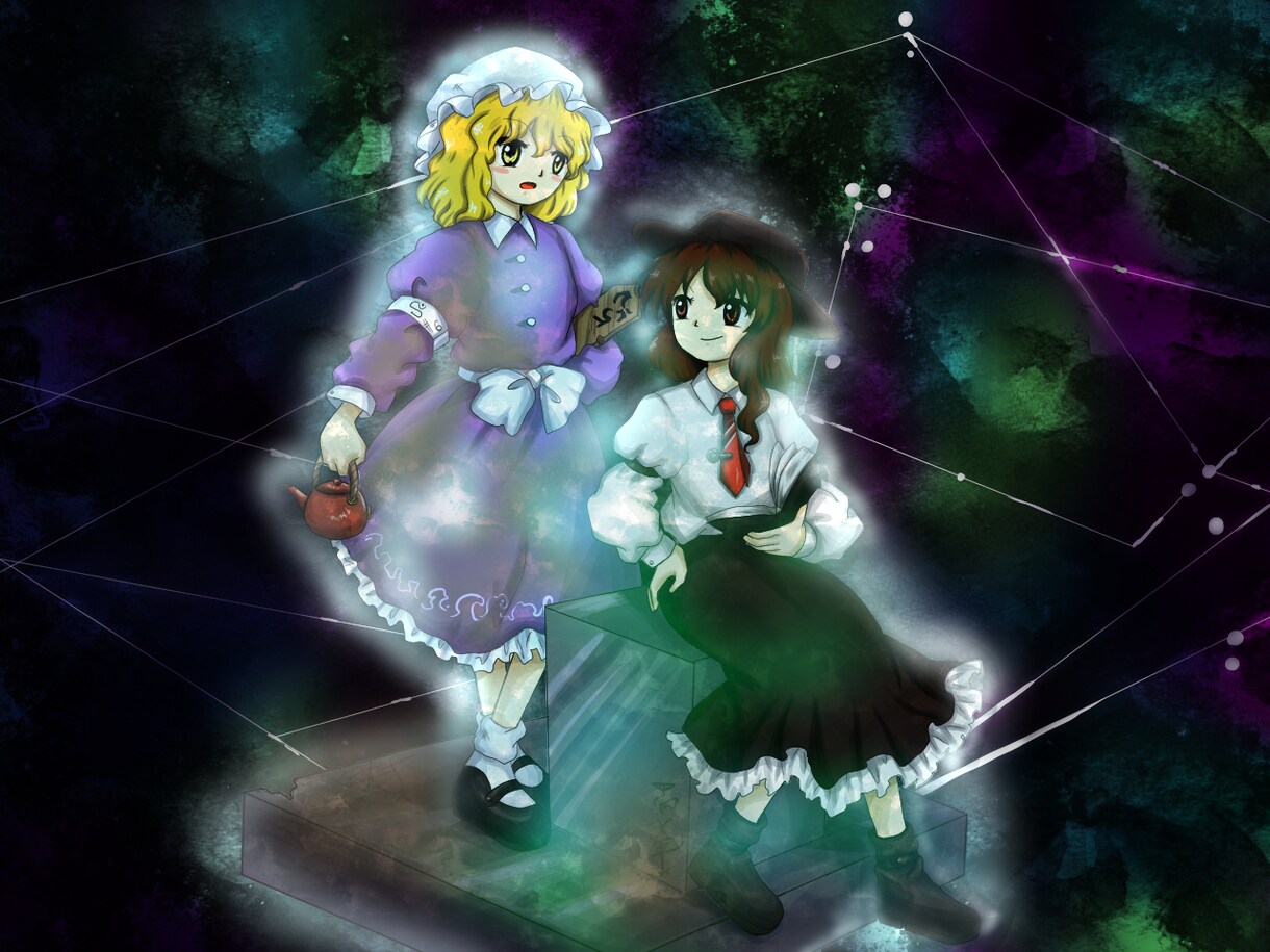 ZUN絵風描きます 東方の原作キャラだけでなく、あなたの創作キャラも描きます！ イメージ5