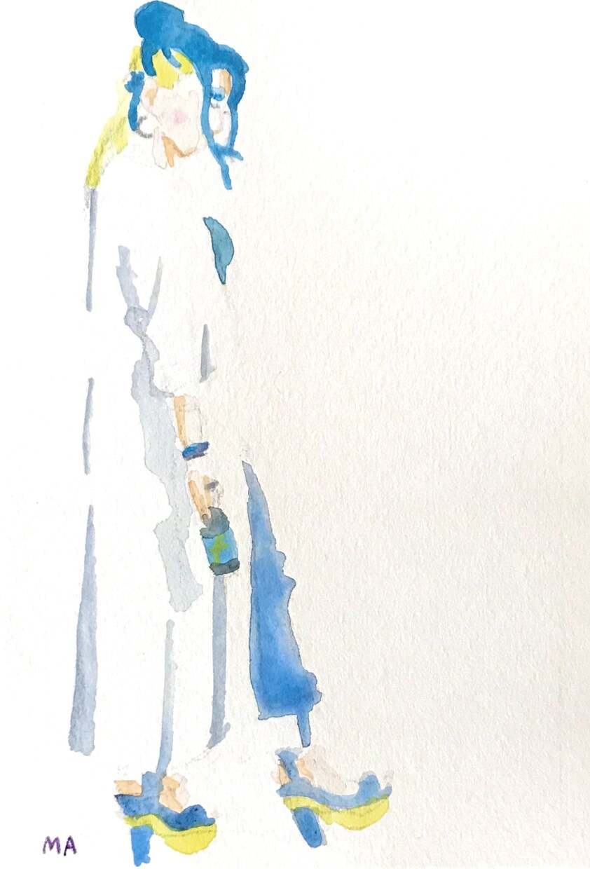 世界に一つの手描きで優しい水彩似顔絵を描きます SNS用バナーやアイコンやショップカード・名刺用イラストにも イメージ3