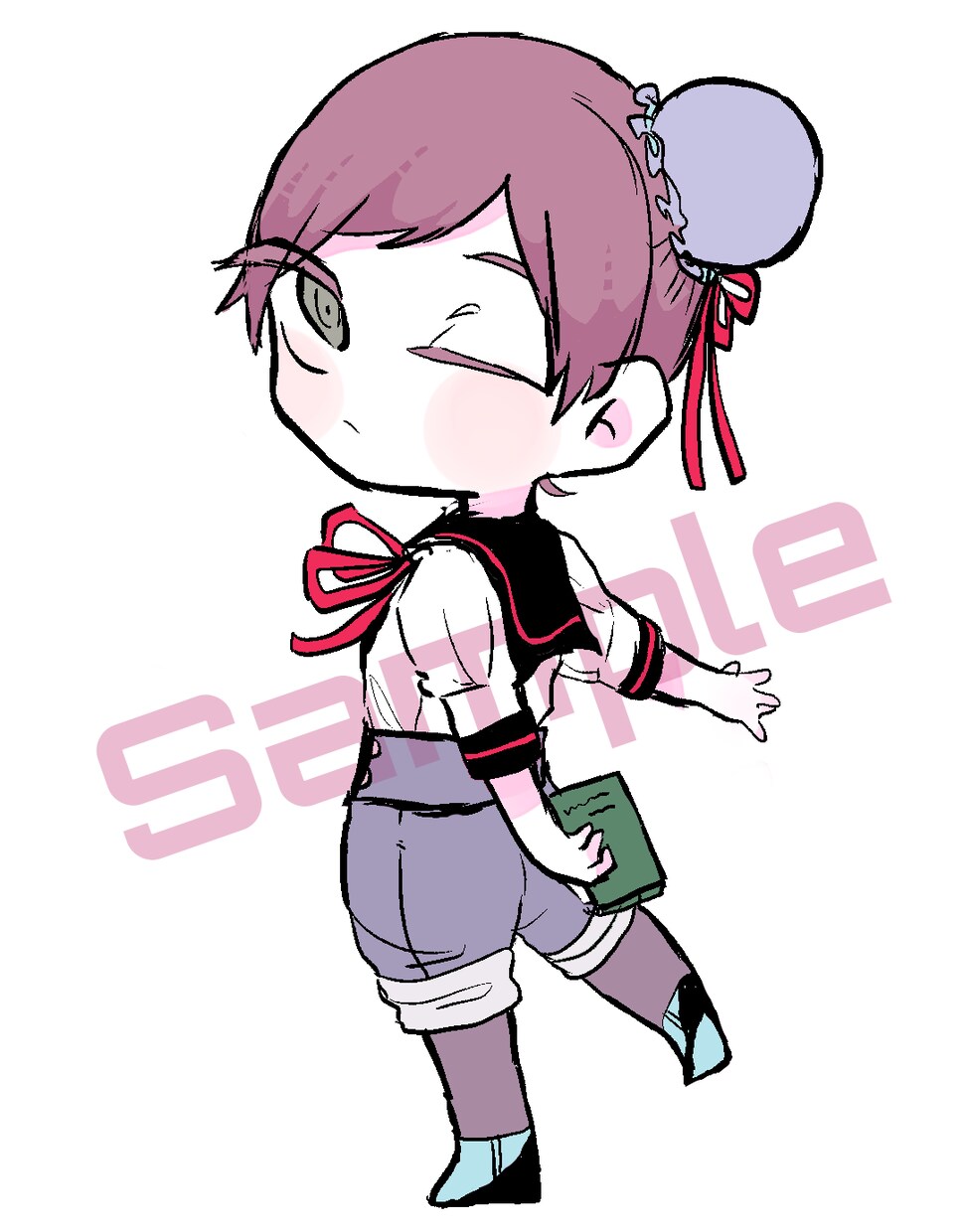 可愛いSNSアイコンやイラストをお描きします アイコンやチビキャラ、デフォルメされた立ち絵をお描きします イメージ3