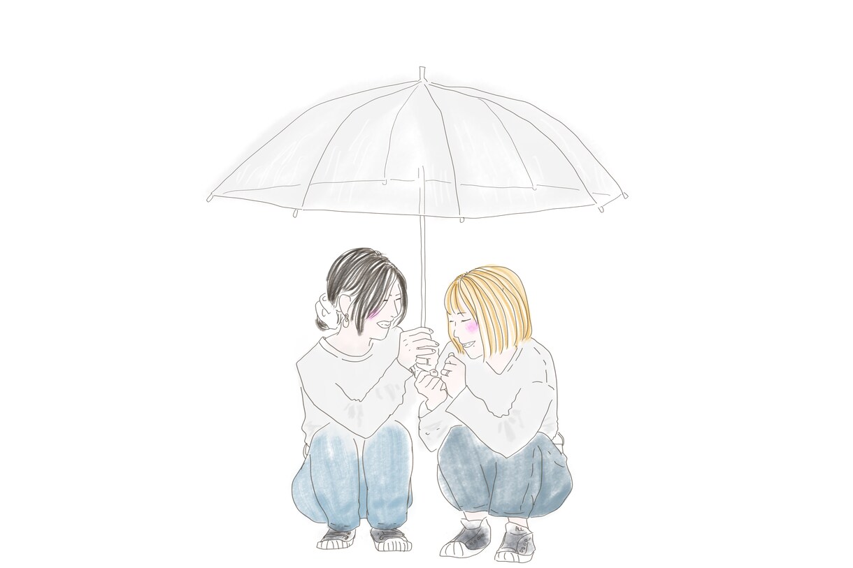 お写真をイラストに仕上げます 幸せをカタチにするお手伝い。お写真をイラストに仕上げます。 イメージ2