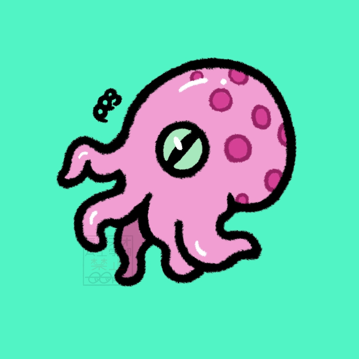 シュール カワイイ アイコン作ります AIでは出せない味のあるイラストを描きます！ イメージ6