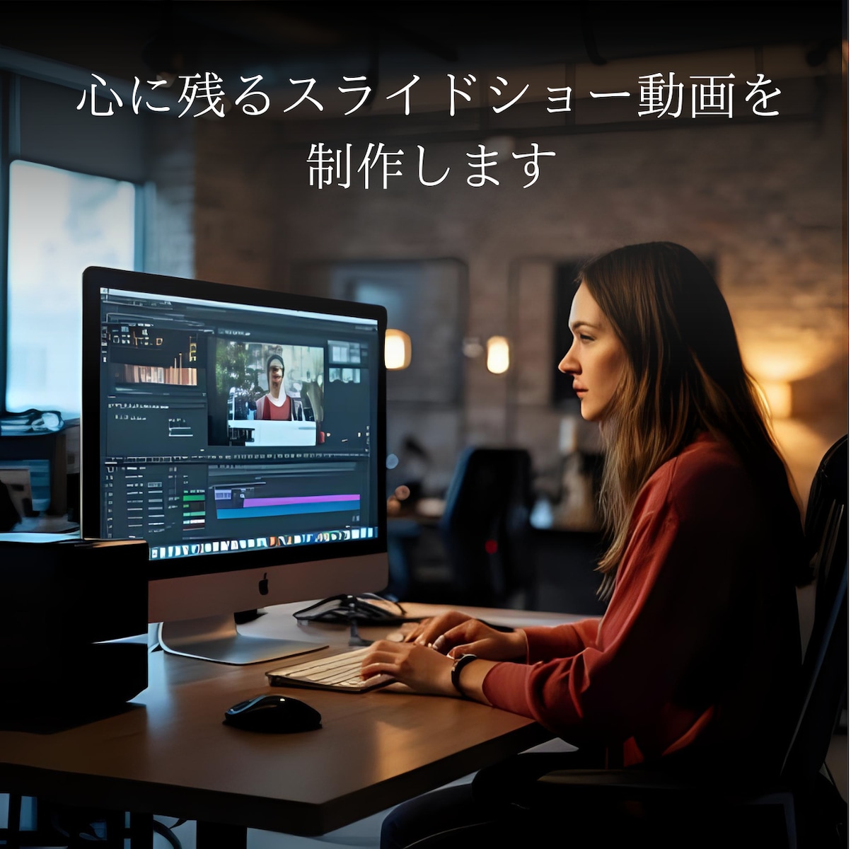 心に残るスライドショー動画を制作します 写真や画像をシンプルで心に残るスライドショーにします。 イメージ1