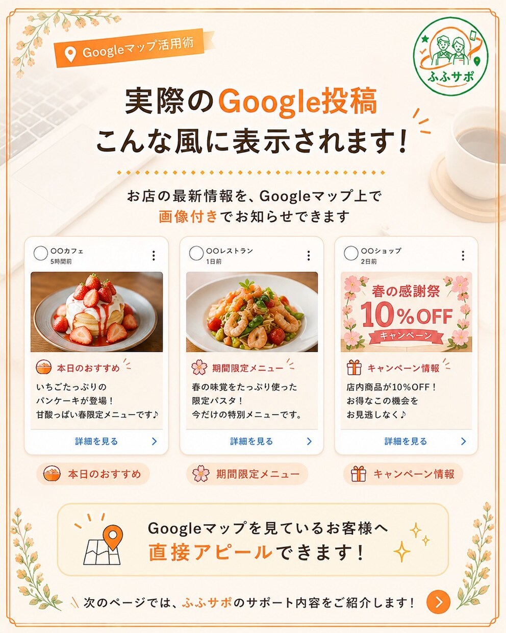 Googleビジネス運用サポートします 店舗運営に集中できるGoogle運用サポート！ イメージ2