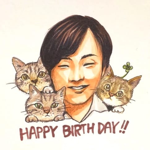 癒し系似顔絵描きます 眺めるだけでほっこりするような似顔絵、いかがですか？ イメージ3