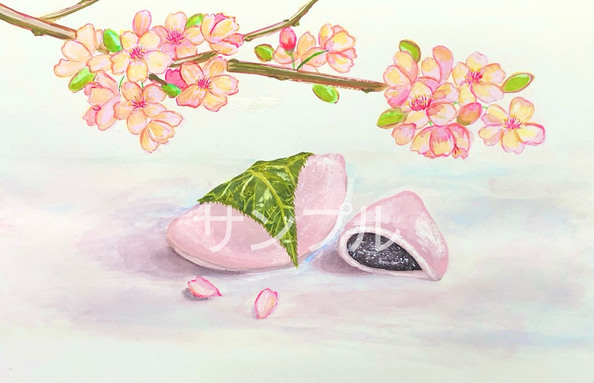 スイーツの水彩画を制作します メニューの挿絵などに水彩のイラストはいかがですか？ イメージ3