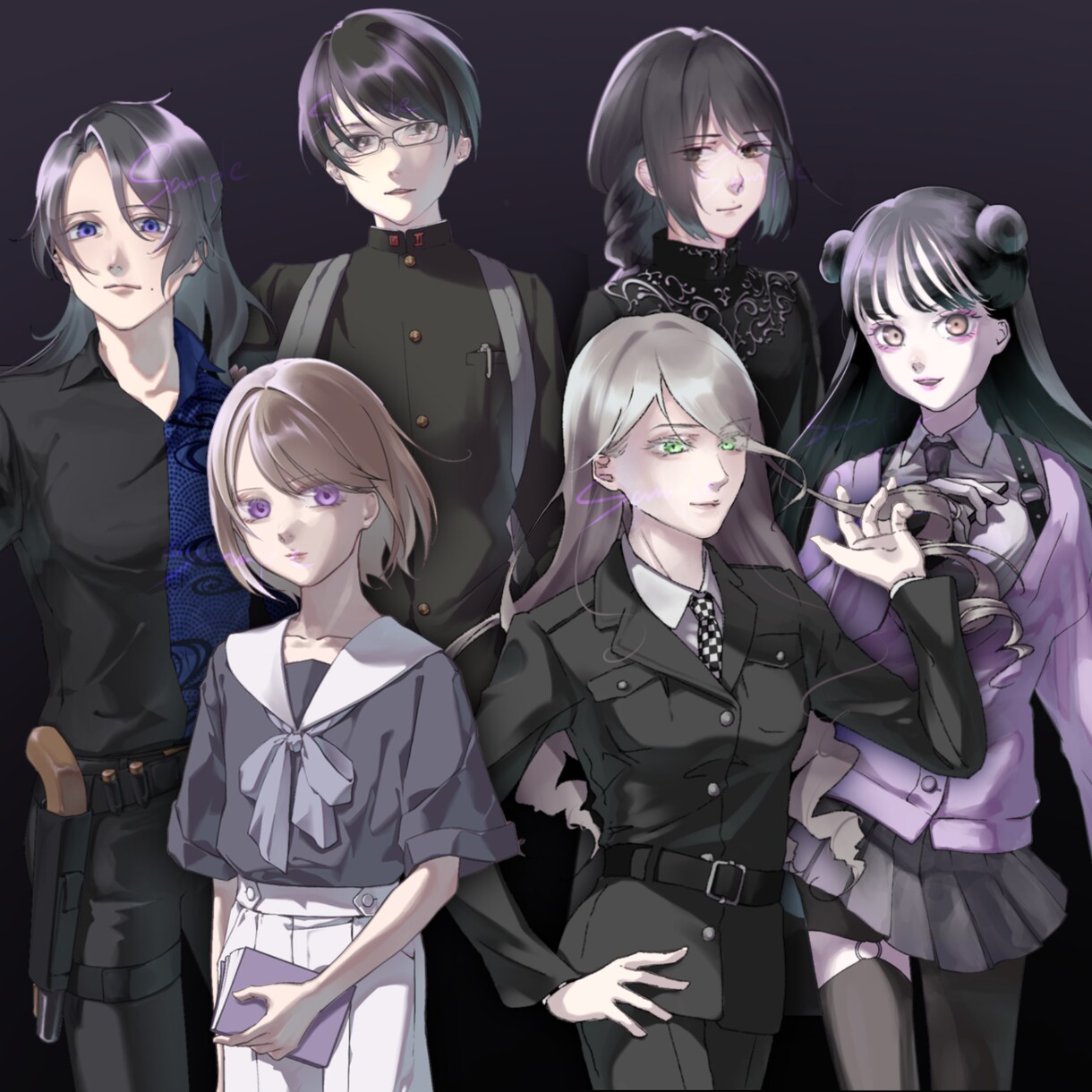 イラスト描きます 【TRPGや動画素材に】色ラフは何度でもリテイク可能です！ イメージ6