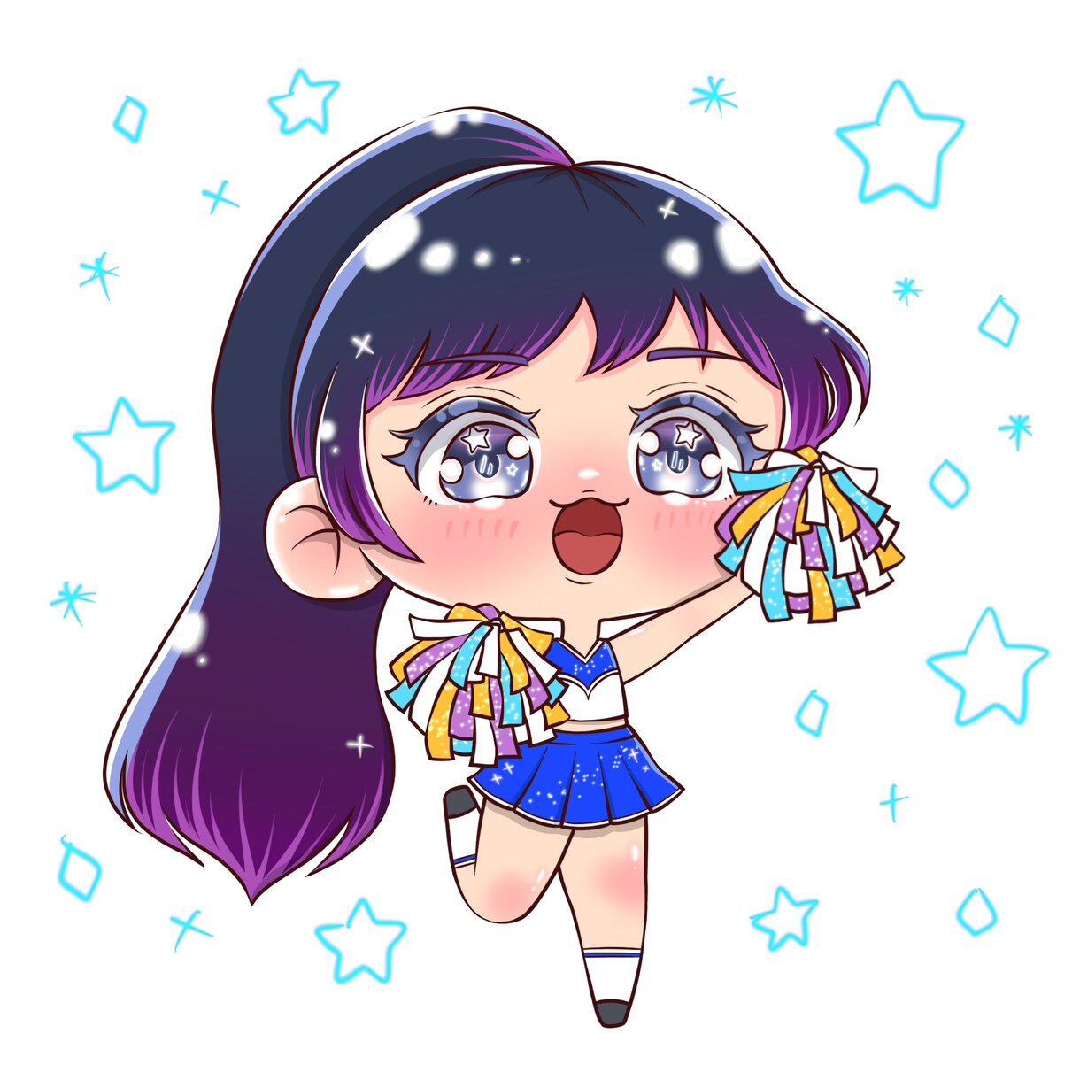 うるうるきらきらした可愛いアイコン作ります キラキラうるうるしたアイコンどうですか？ イメージ3