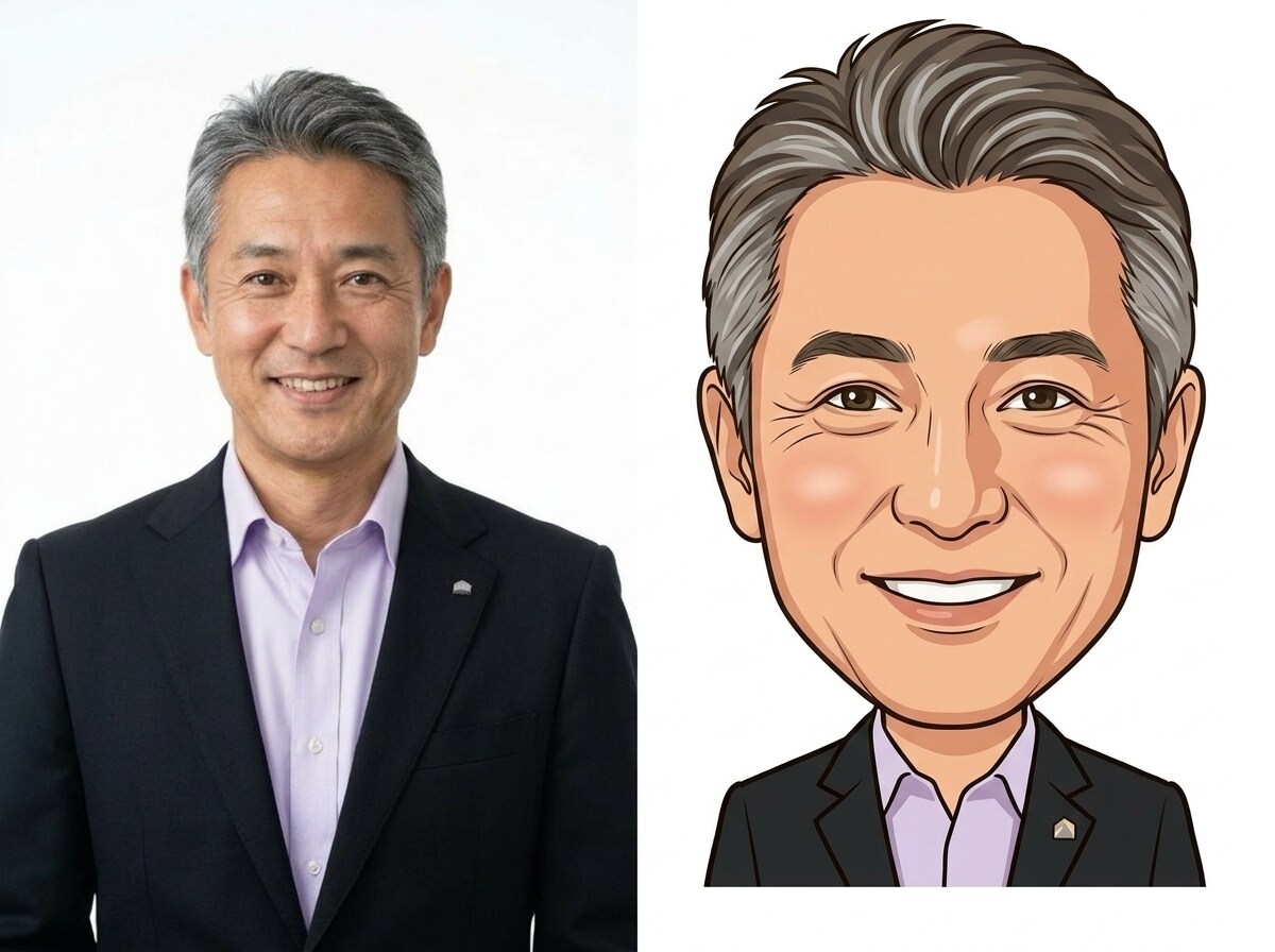 チラシやHPに使えるスタッフイラスト作成します 写真からそっくりスタッフ似顔絵を制作！ イメージ4