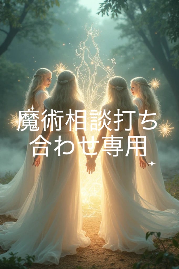 魔術相談打ち合わせ専用で聞きます 特定の方のみサービスとなります イメージ1