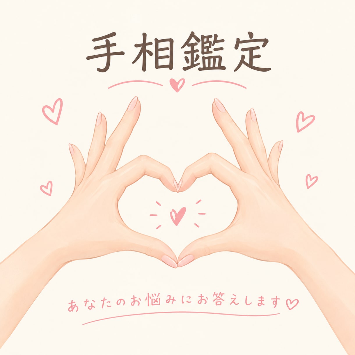 o【初心者様または初回ご購入様専用】手相鑑定します 金運や仕事など総合運を手相でスッキリ鑑定！ イメージ1