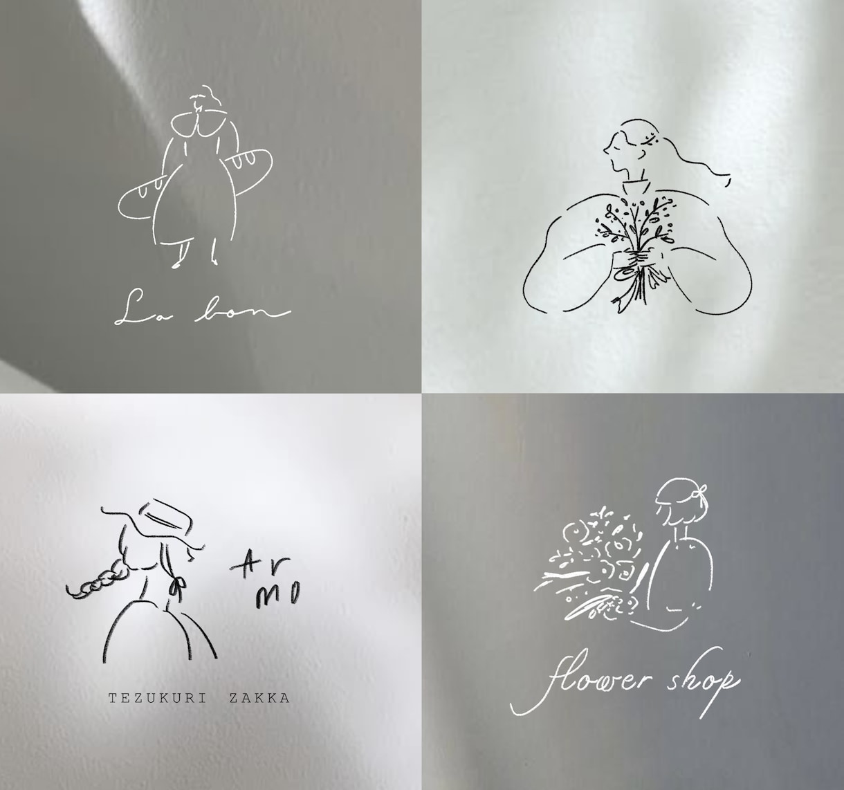 パッと目を引く！温かくて優しい手書きロゴ作ります カフェ、個人ブランド、作家さんなどに人気◎ イメージ1