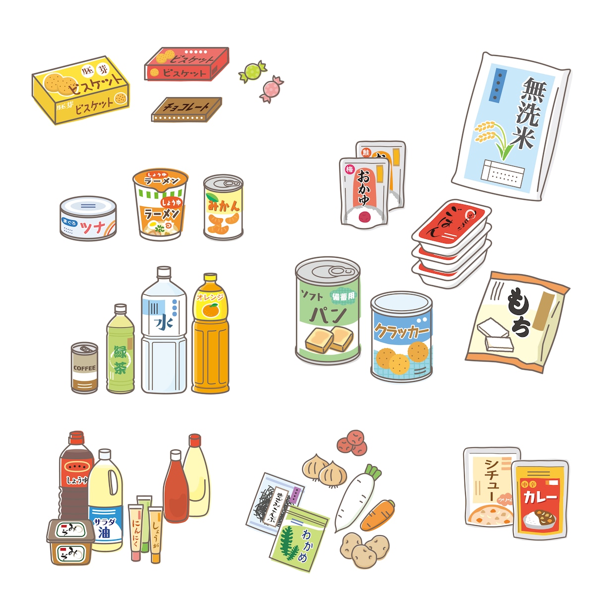 ベクター納品OK!食べ物イラスト制作いたします 【30年以上の実績!】書籍の挿絵などにいかがでしょうか イメージ6