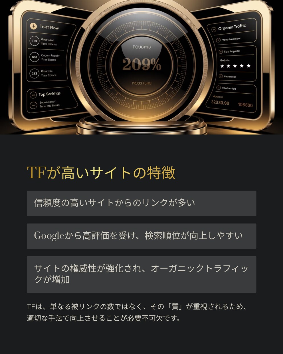 TF30超えで上位表示を実現致します TF30以上に強化！TF40も可能◎検索上位を狙う最短ルート イメージ6