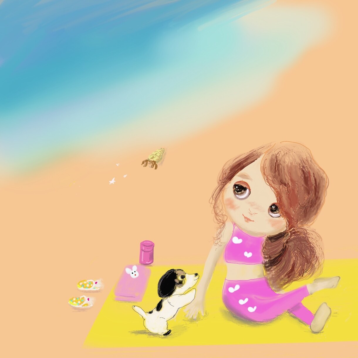 おしゃれ可愛いイラスト描いてます かわいいドールちゃん専門イラストレーターせいこ イメージ4