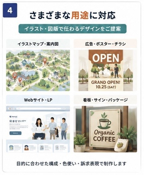 Illustratorでイラスト・図版を制作します 複雑な構図もAIデータまで丁寧に仕上げます イメージ4