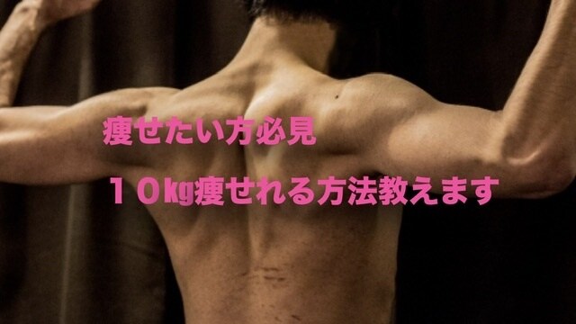 10kg痩せたい方必見！2週間徹底的サポートします コンテスト上位入賞者の初心者サポート食事指導！ イメージ1