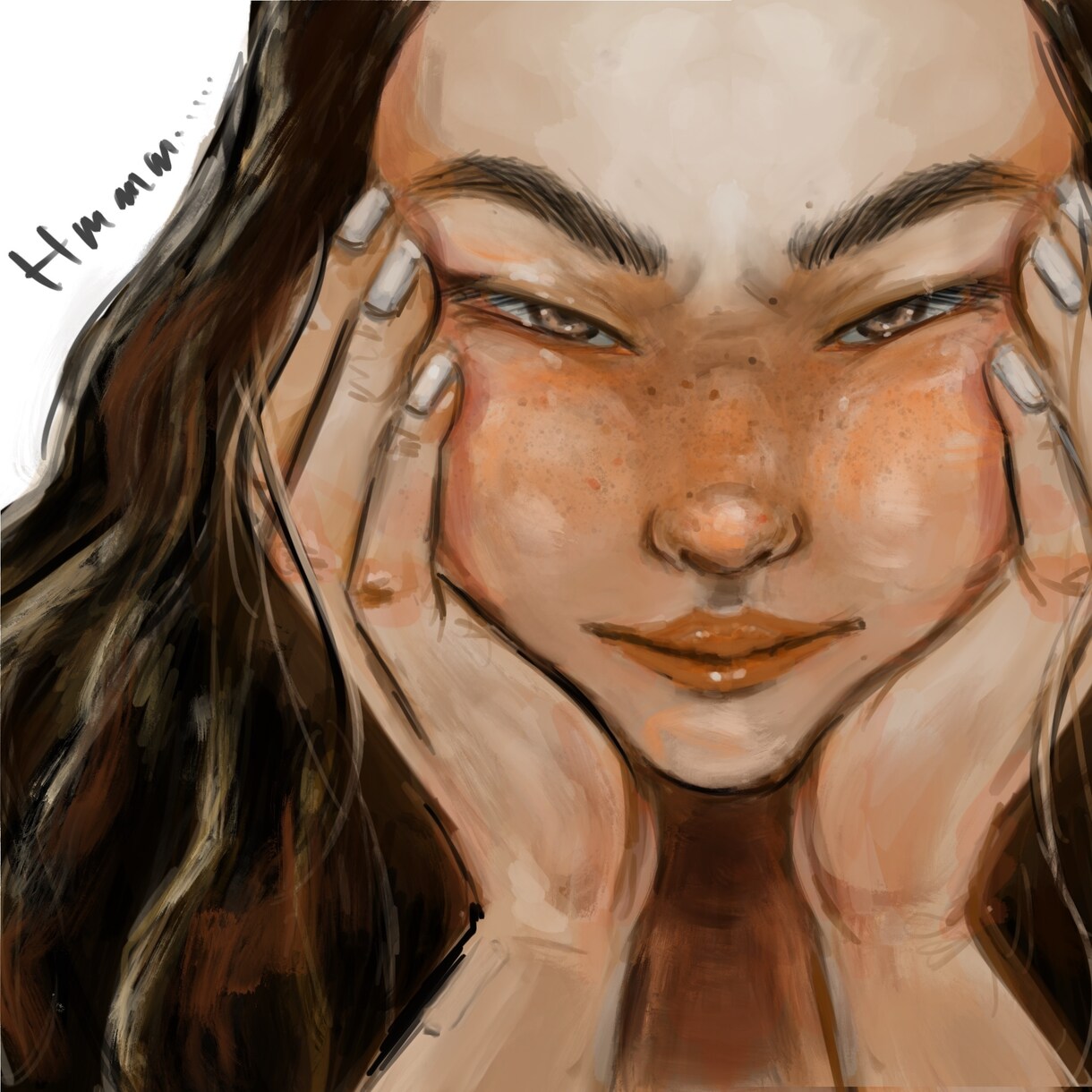 似顔絵描きます アナログタッチで、あなたの雰囲気描きます イメージ2