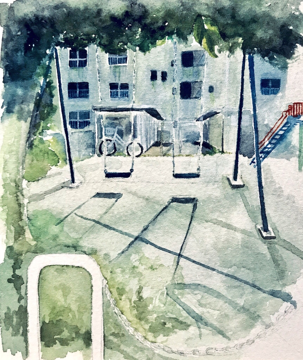絵の具で風景画を描きます お気に入りの風景を絵にしてみませんか？ イメージ4