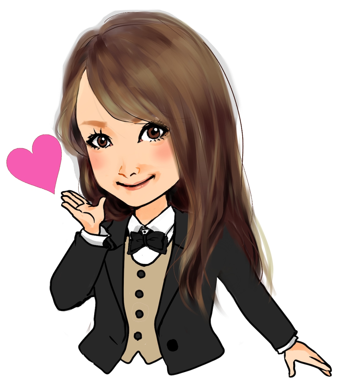 似顔絵おかきします 結婚式、敬老の日などの贈り物に イメージ2